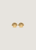 Bébé Shell Stud Earrings