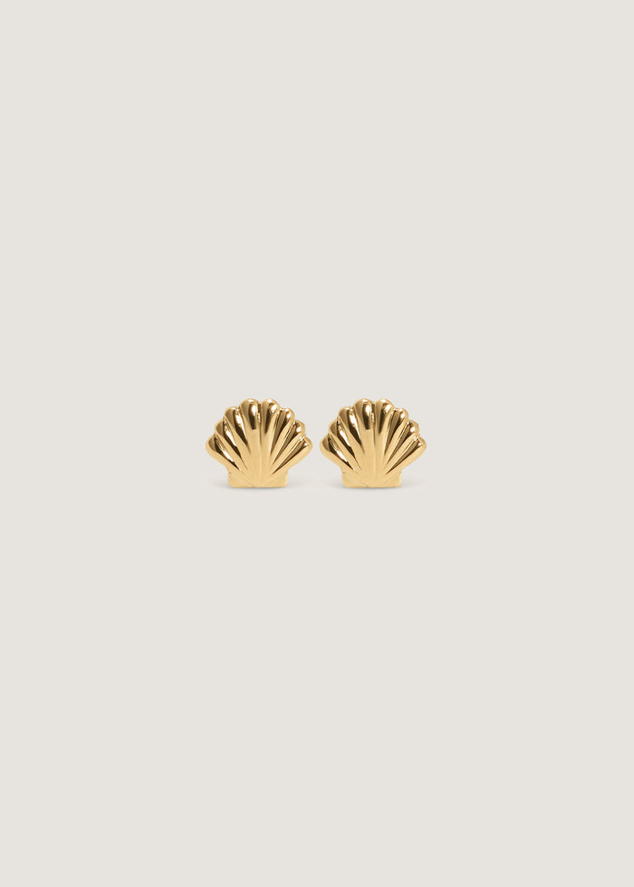 Bébé Shell Stud Earrings