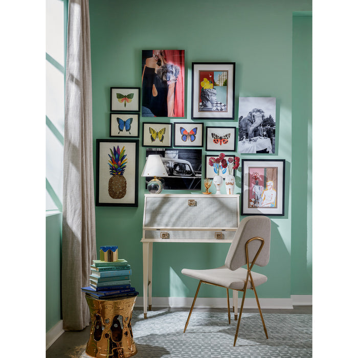 belvedere vanity lamp siam secretary desk maxime dining chair - styled view