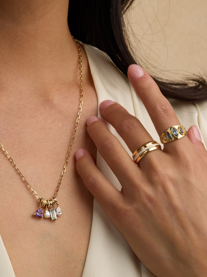 Birthstone Charms Necklace
