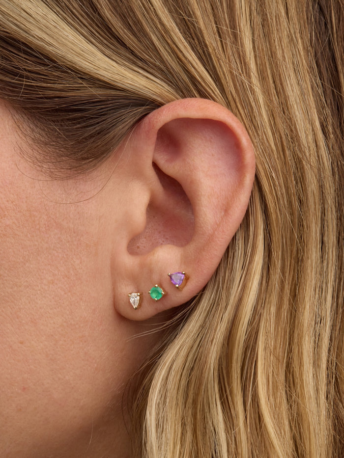 Birthstone Studs
