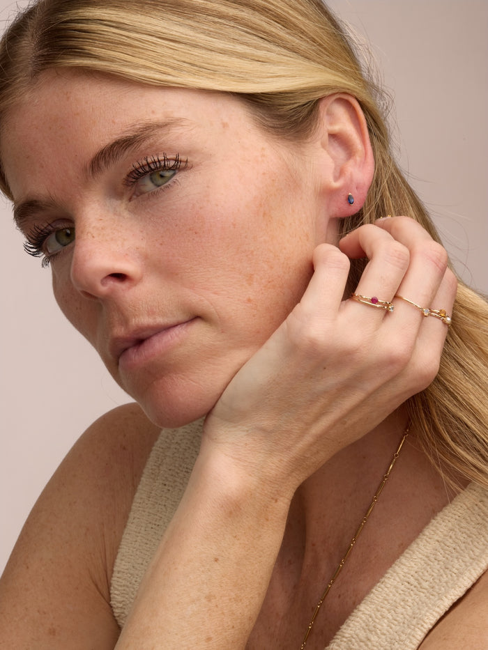 Birthstone Studs