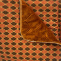 Fms Dog Beds autumn tapestry blanket and liner for cozy dog beds, featuring warm fall colors and soft fabric.
