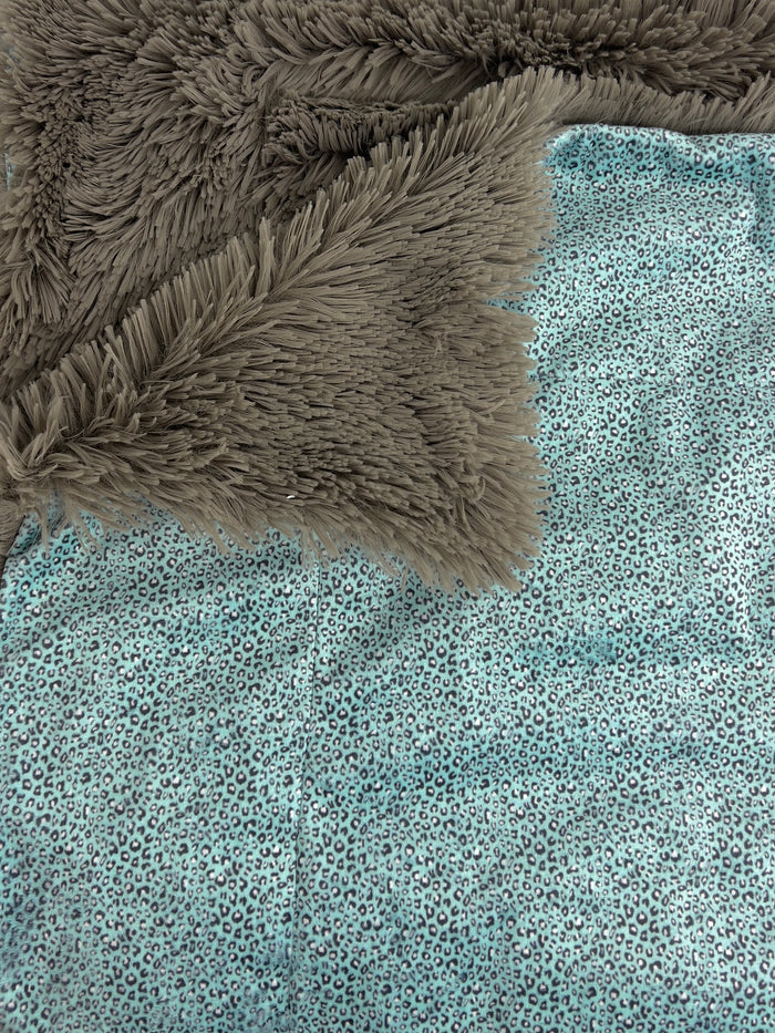 Baby Blue Leopard/Grey