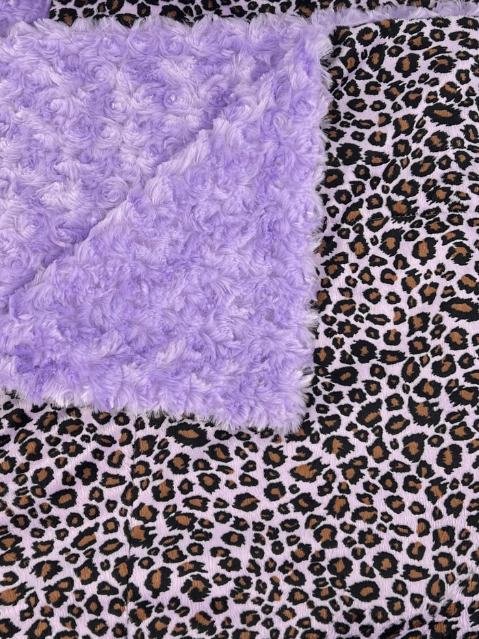13X18 / Lilac Cheetah