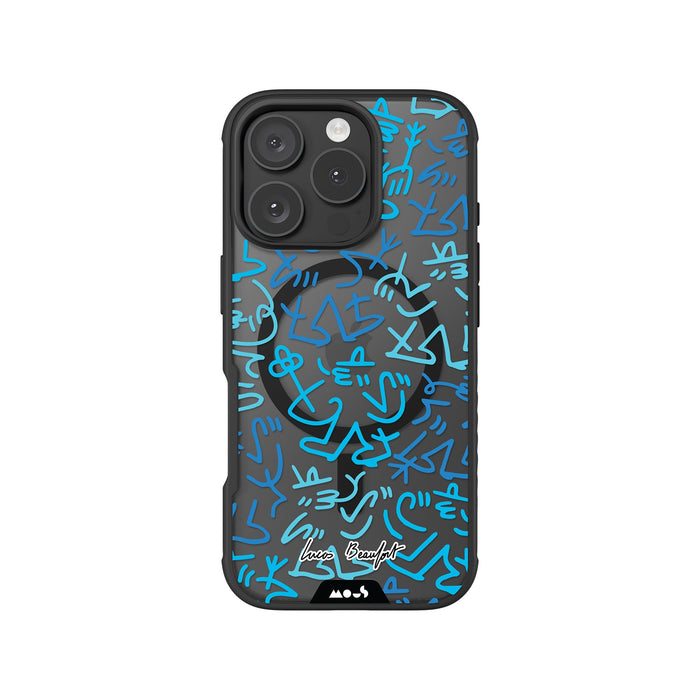 Blue Protective Phone Case - Lucas Beaufort MagSafe