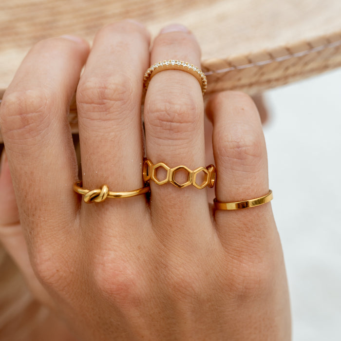 Boca Ring Gold