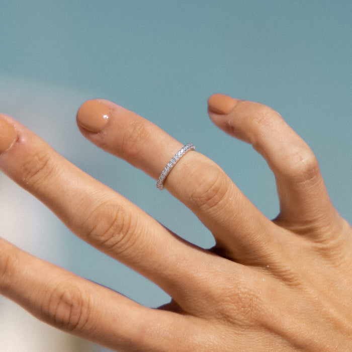 Boca Ring Silver