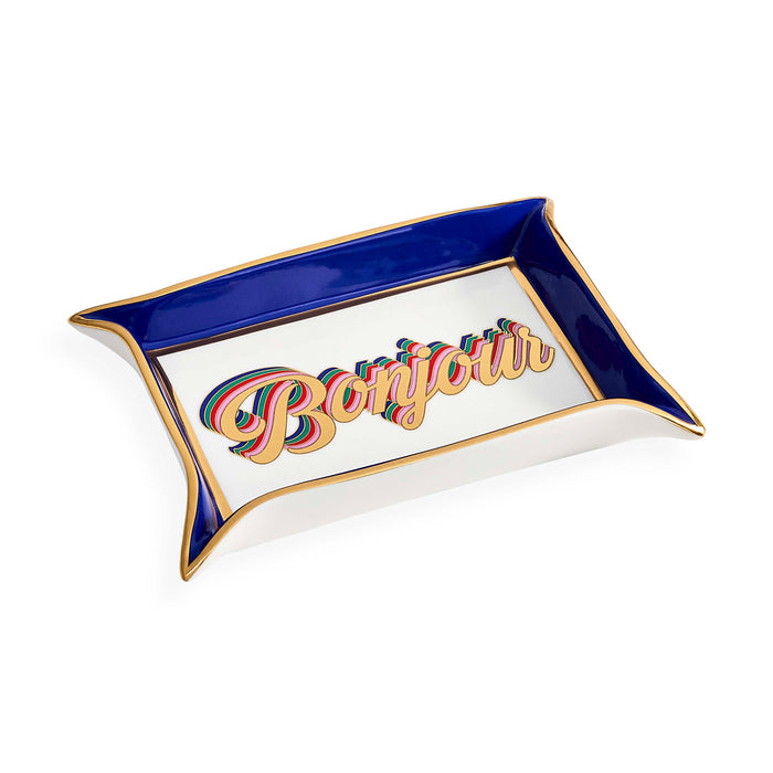 Bonjour Valet Tray - angle view