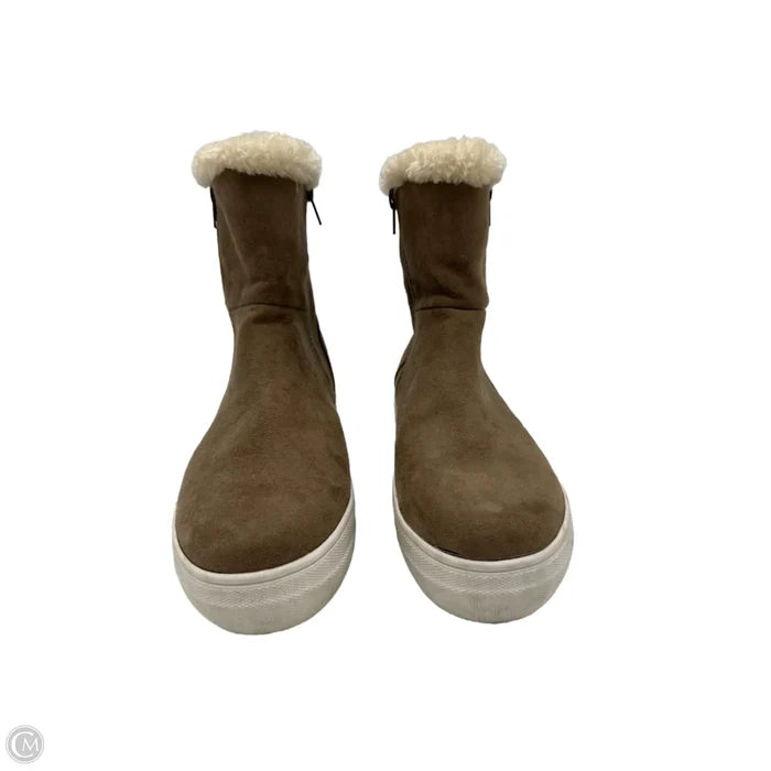 Boots Ankle Flats By Mia In Beige, Size: 7