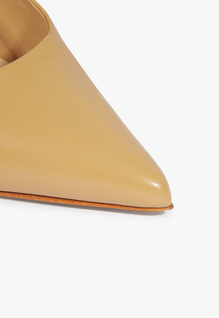 Boris High Stiletto Beige Pump - Schutz Shoes