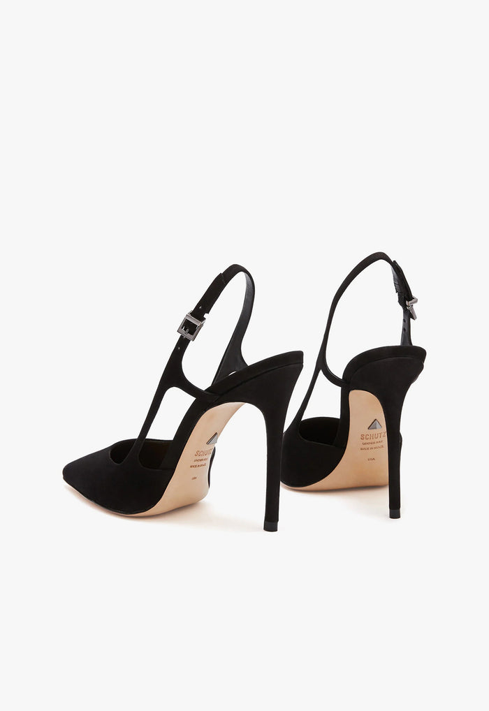 Boris High Stiletto Black Pump - Schutz Shoes