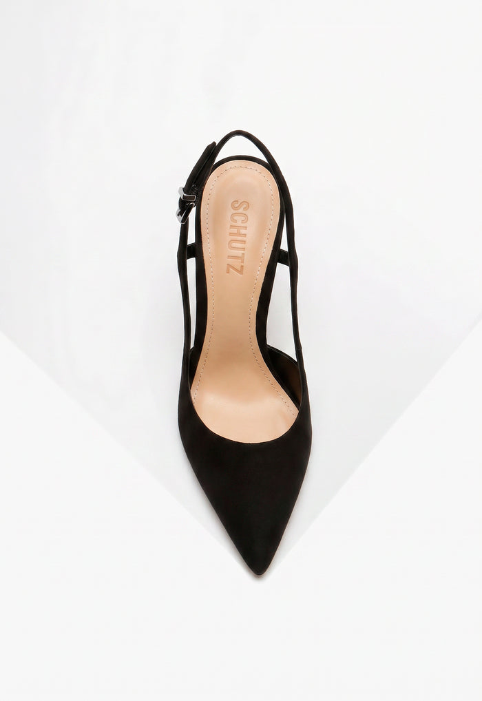 Boris High Stiletto Black Pump - Schutz Shoes