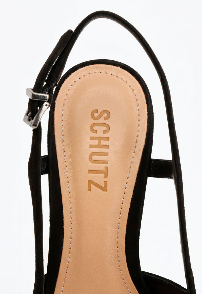 Boris High Stiletto Black Pump - Schutz Shoes