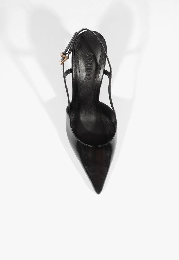 Boris Mid Leather Pump - Schutz Shoes