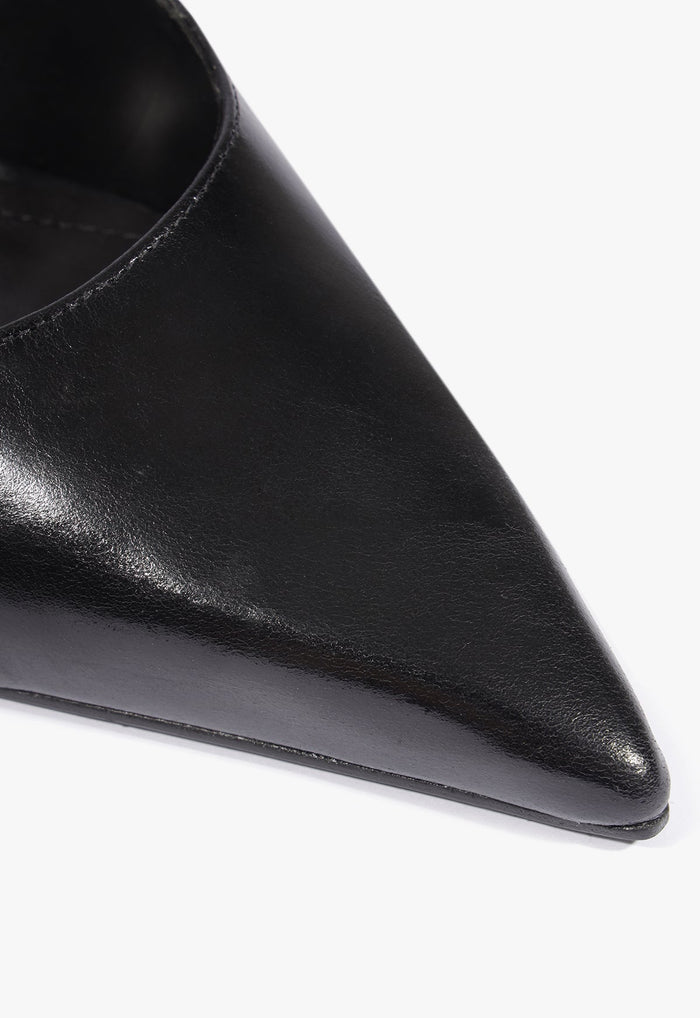 Boris Mid Leather Pump - Schutz Shoes