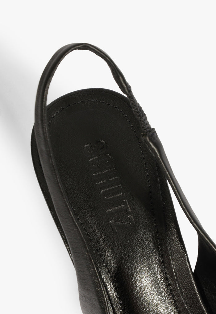 Brigitte Sling Leather Pump - Schutz Shoes