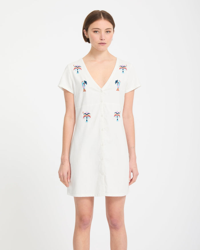 Bruno Lucas Shirt Dress - Off White