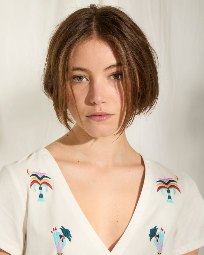 Bruno Lucas Shirt Dress - Off White