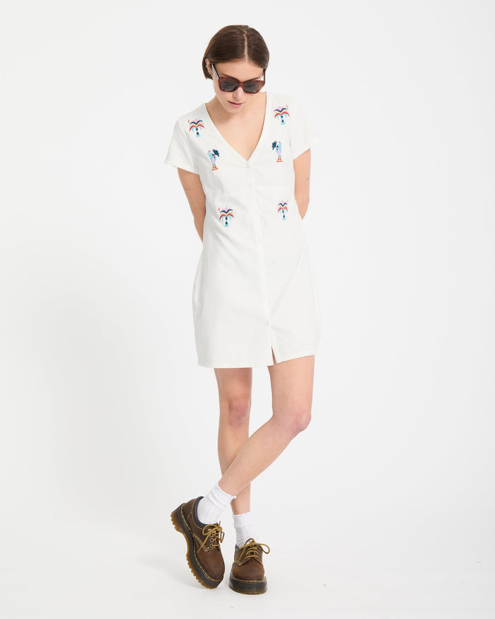 Bruno Lucas Shirt Dress - Off White