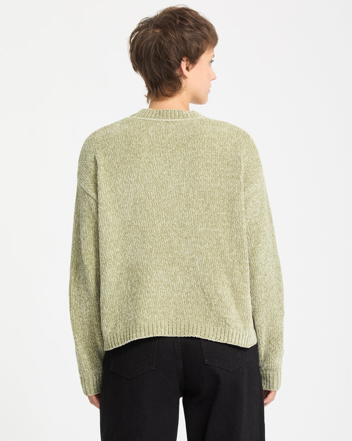 Bubble Tease Sweater - Green Tea
