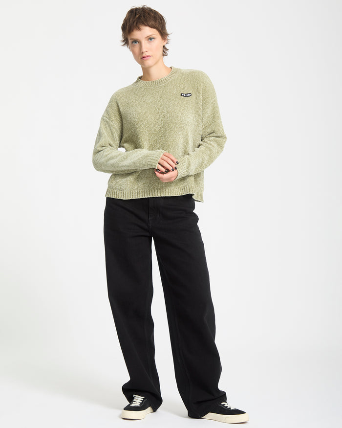 Bubble Tease Sweater - Green Tea