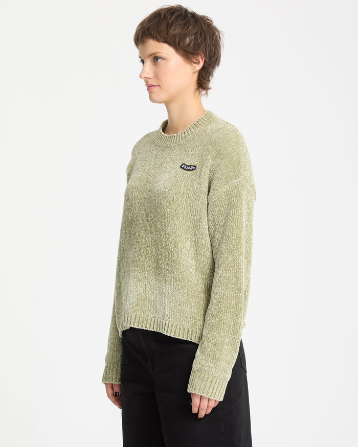 Bubble Tease Sweater - Green Tea