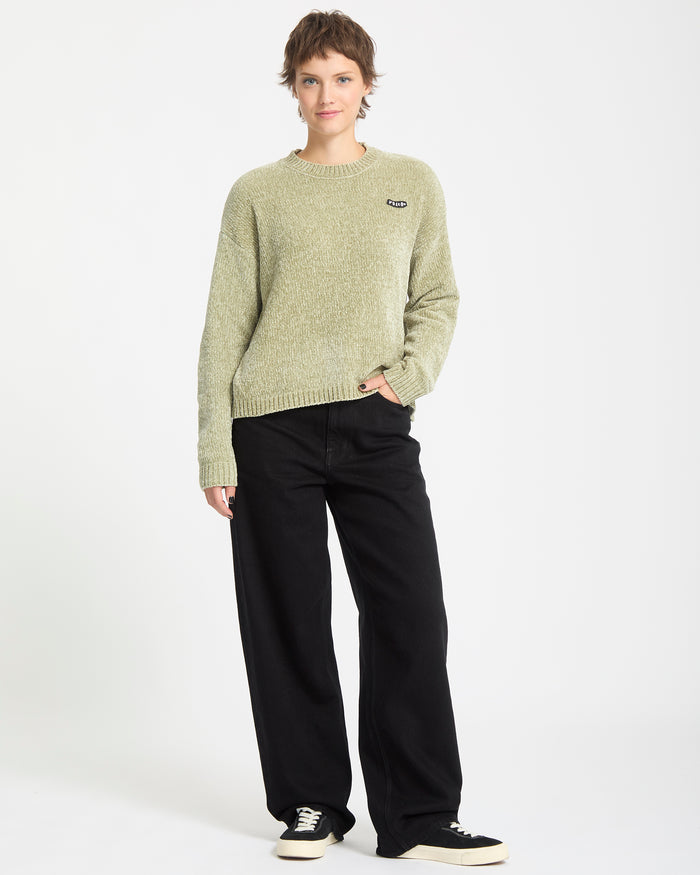 Bubble Tease Sweater - Green Tea