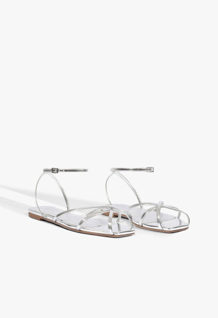 Caeline Buckle Metallic Sandal - Schutz Shoes