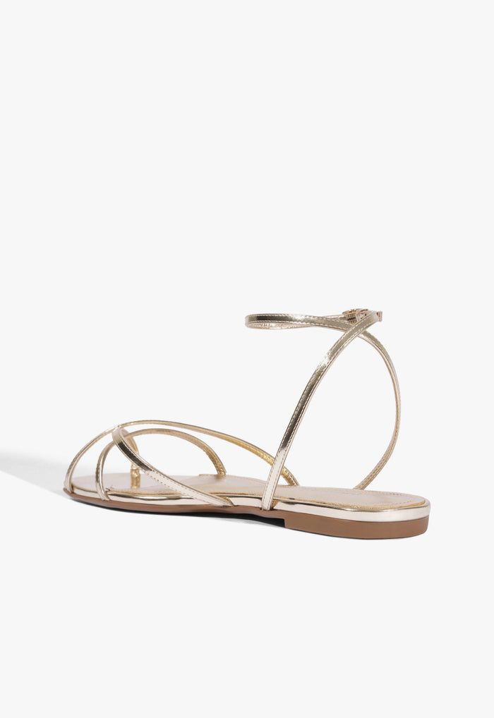 Caeline Buckle Metallic Sandal - Schutz Shoes