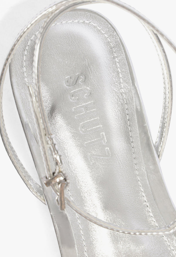 Caeline Buckle Metallic Sandal - Schutz Shoes