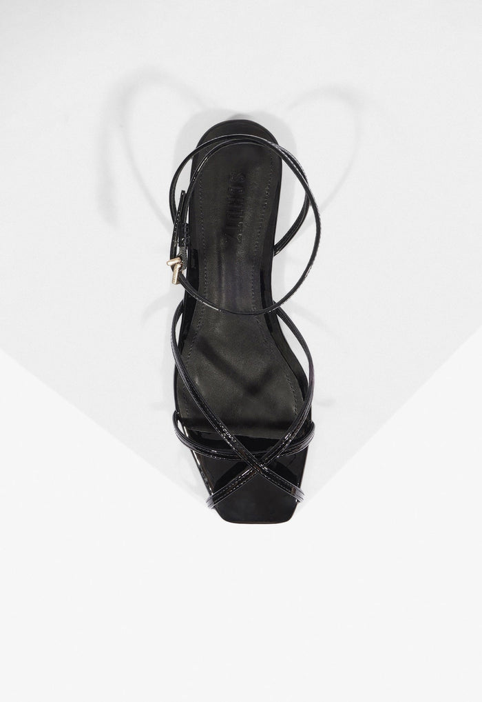 Caeline Buckle Patent Sandal - Schutz Shoes