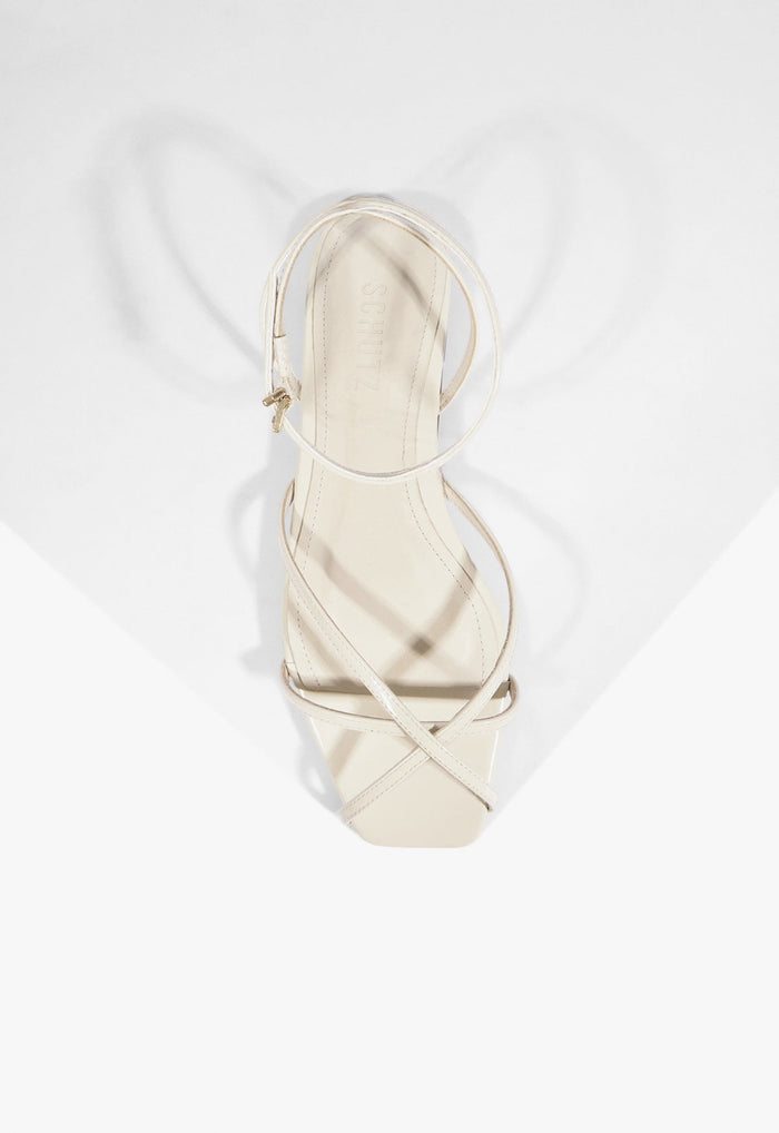 Caeline Buckle Patent Sandal - Schutz Shoes