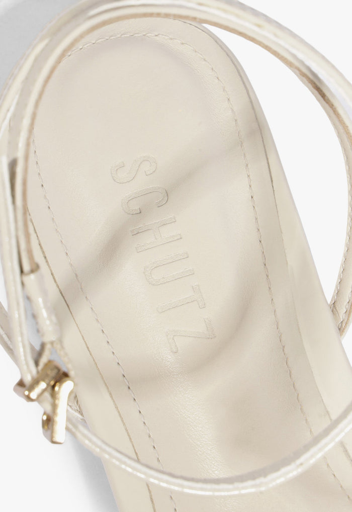 Caeline Buckle Patent Sandal - Schutz Shoes