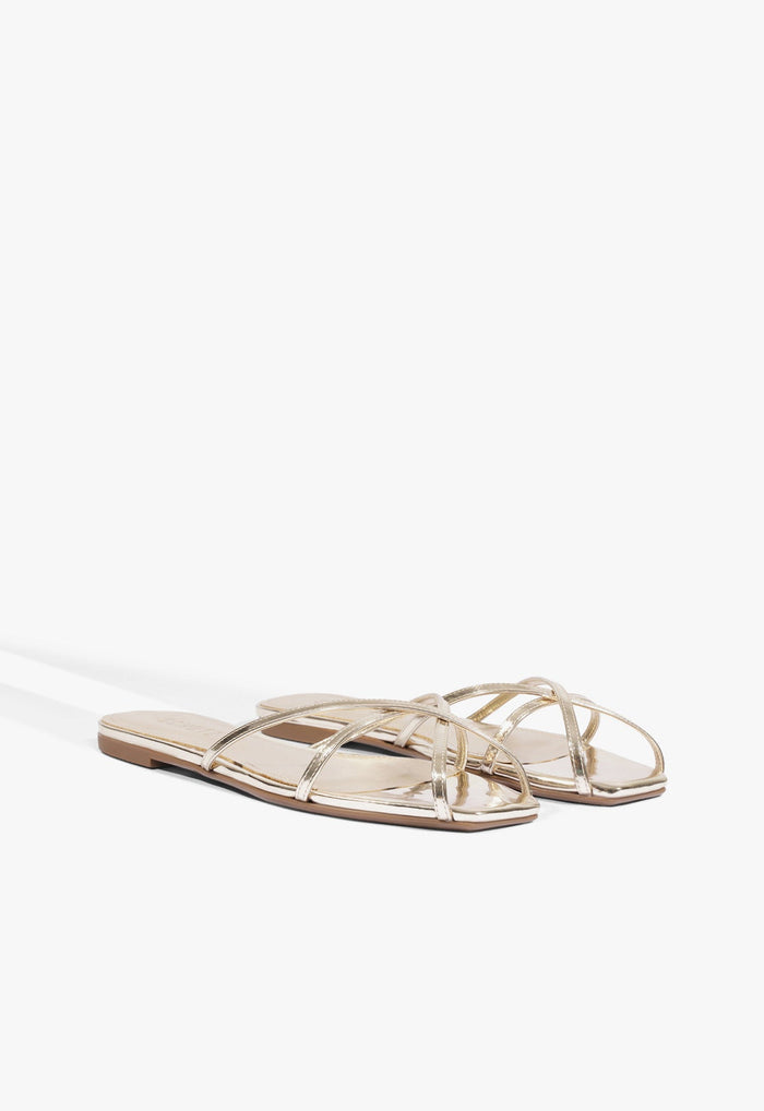 Caeline Metallic Sandal - Schutz Shoes