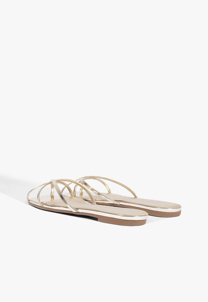 Caeline Metallic Sandal - Schutz Shoes