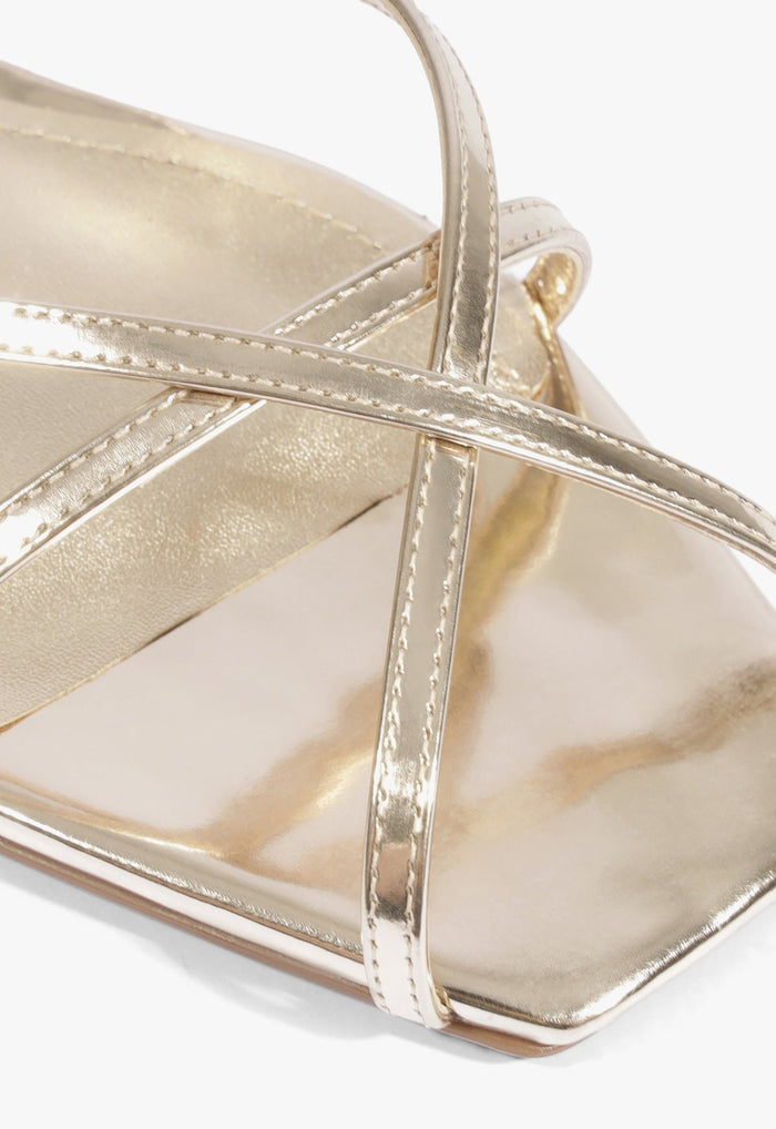 Caeline Metallic Sandal - Schutz Shoes