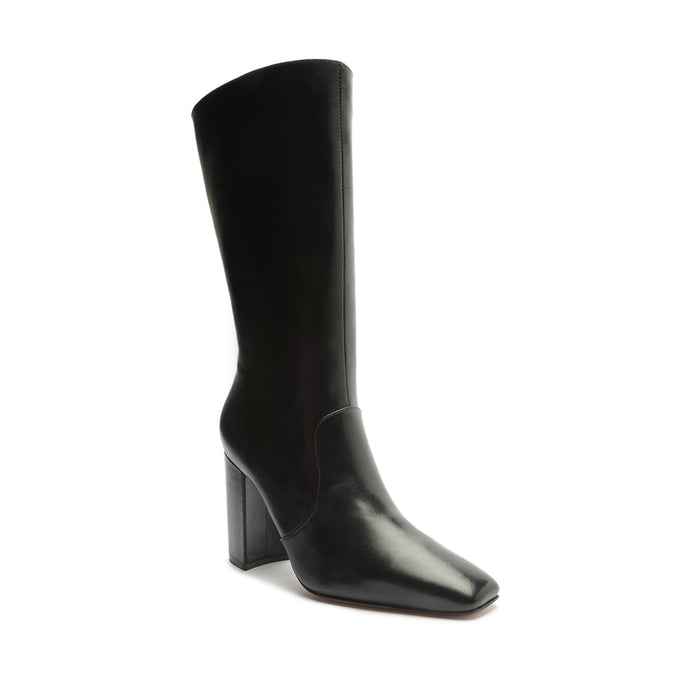 Camille Atanado Leather Bootie - Schutz Shoes
