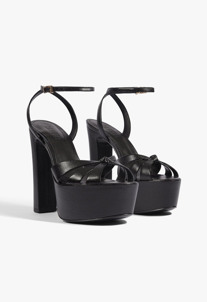 Carmen Platform Leather Sandal - Schutz Shoes