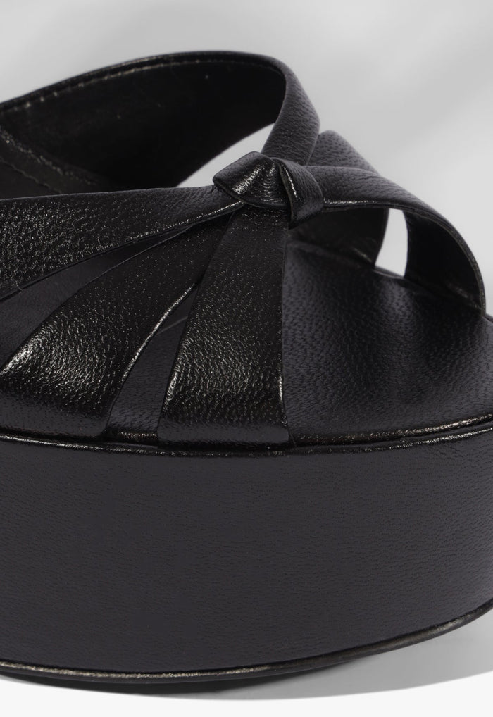 Carmen Platform Leather Sandal - Schutz Shoes