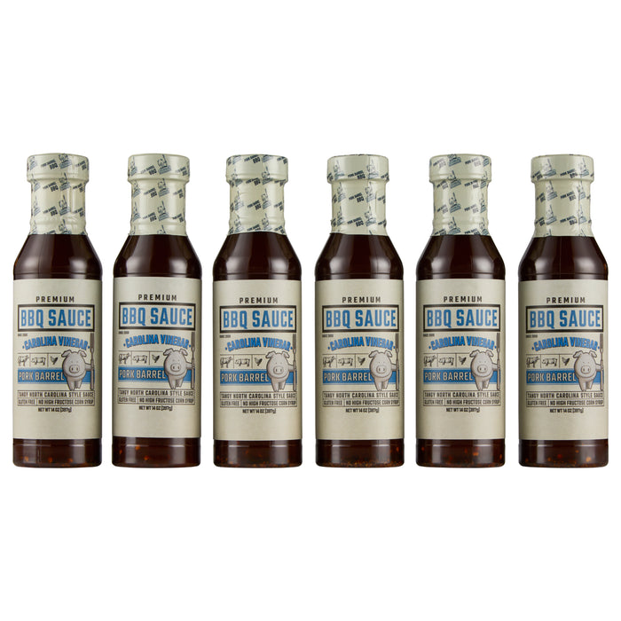 Carolina Vinegar BBQ Sauce - 6 Pack Case