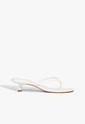 Carolyn Leather Sandal 5 White Leather - Schutz Shoes