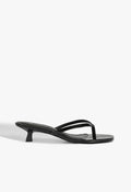 Carolyn Patent Sandal 5 Black Patent - Schutz Shoes