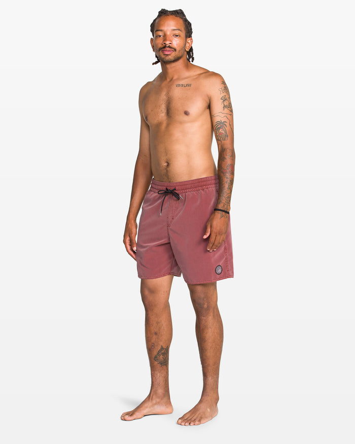 Center Trunk 17" Boardshort - Apple Butter
