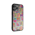 Clear Protective Phone Case Transparent Qi Wireless Charging Ben Eine Change Design Collabs | iPhone 15 Pro Max,iPhone 15 Pro