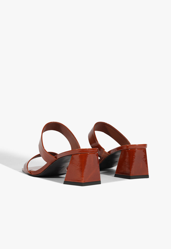 Chantal Mid Patent Sandal - Schutz Shoes