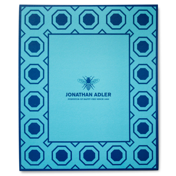 charade moulding frame 5x7 porcelain white box - angle view