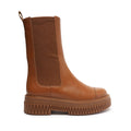 Chelsee Bootie 5 Deep Beige Faux Leather - Schutz Shoes