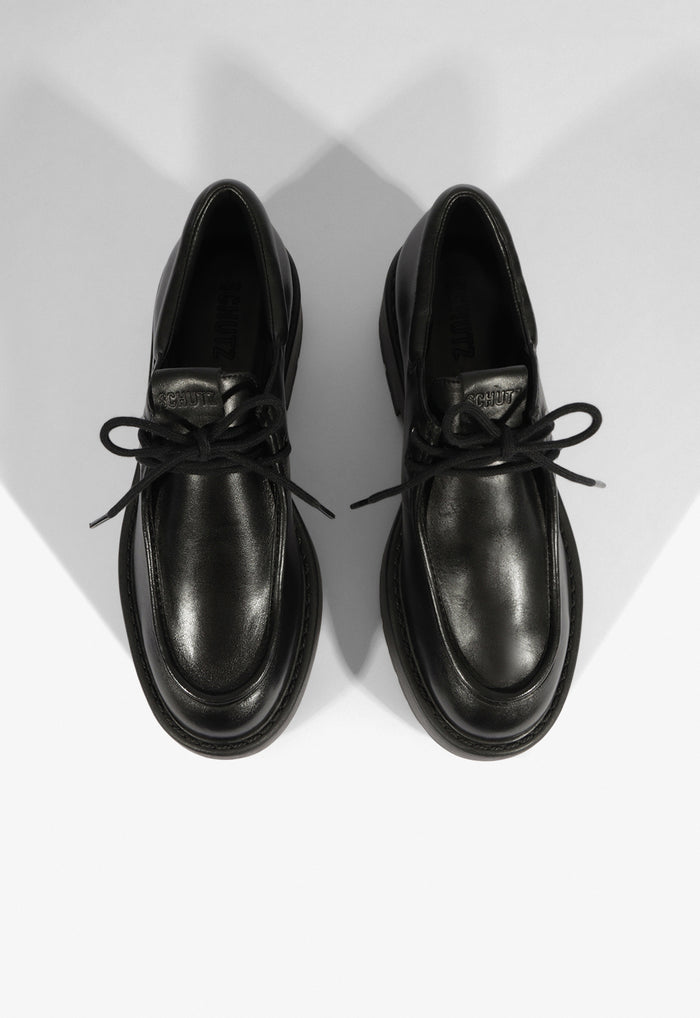 Cia Leather Flat - Schutz Shoes