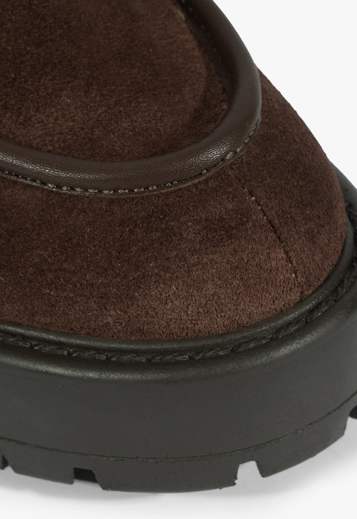 Cia Mule Suede Flat - Schutz Shoes